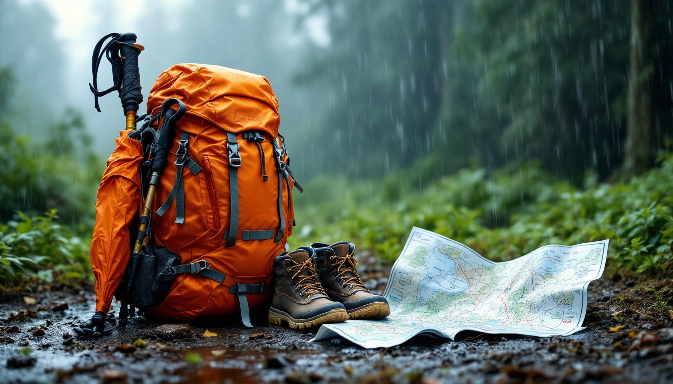 découvrez nos conseils essentiels pour bien vous équiper lors de randonnées sous la pluie. du choix des vêtements imperméables à l'importance du matériel adapté, apprenez comment rester au sec et profiter pleinement de votre aventure en pleine nature, même par temps humide.